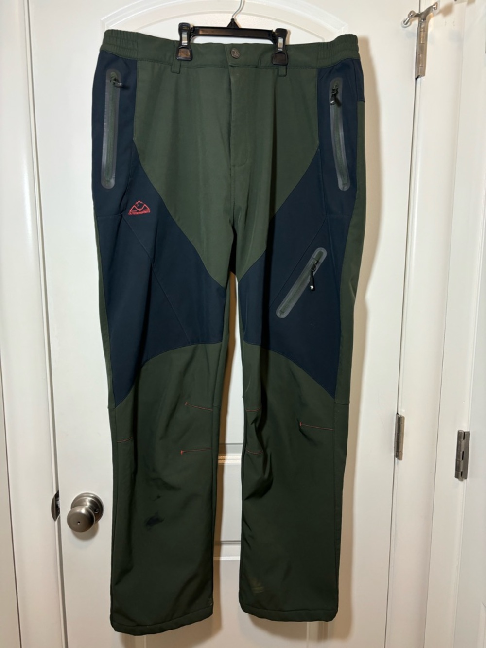 Outdoor Sport Pant Green Hiking Ski Water Resistan #148
